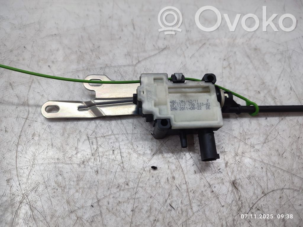 BMW X6 E71 Serratura del tappo del serbatoio del carburante 