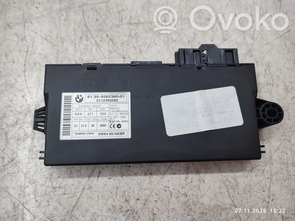 BMW X6 E71 CAS control unit/module 