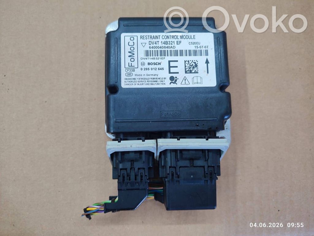 Airbag control unit/module   DV4T14B321EF