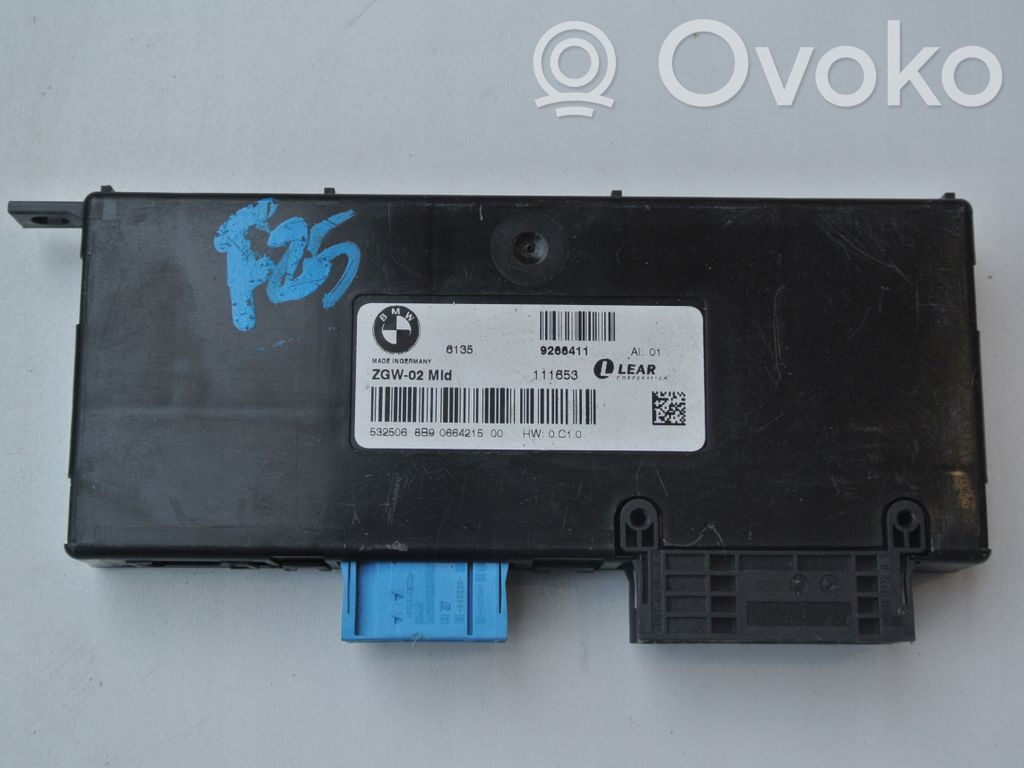 BMW X3 F25 Inne komputery / moduły / sterowniki 