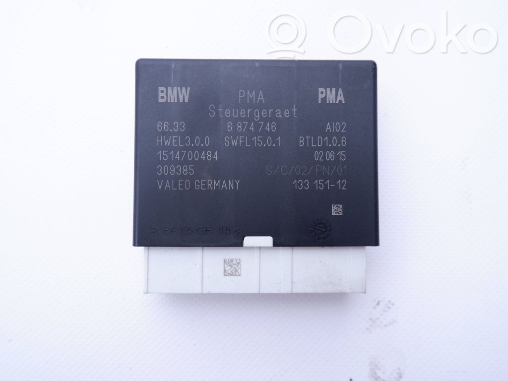 BMW 2 F46 Sterownik / Moduł parkowania PDC 