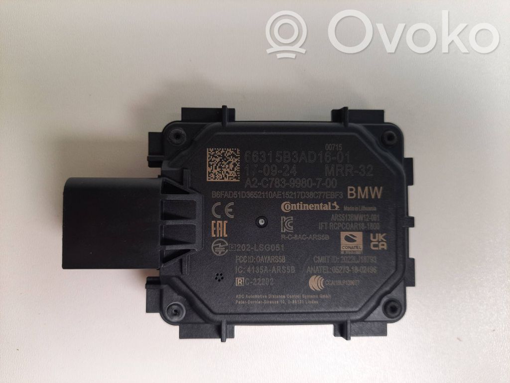 Sensor de radar Distronic   5B3AD16,66315B3AD160,202LSG051,A2C7839980700