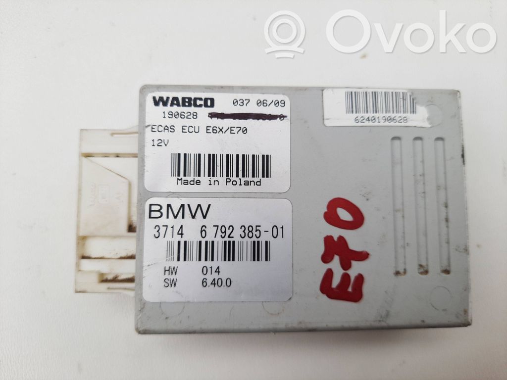 BMW X5 E70 Pakabos valdymo blokas 