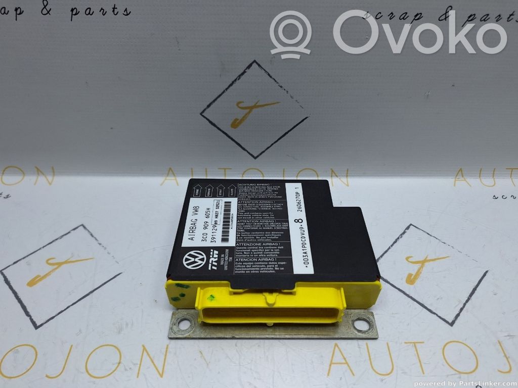 Seat Leon (1P) Airbag control unit/module 