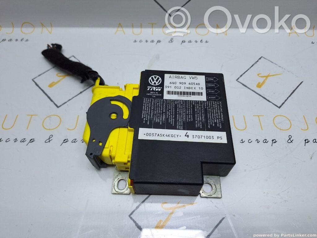 Seat Ibiza III (6L) Airbag control unit/module 