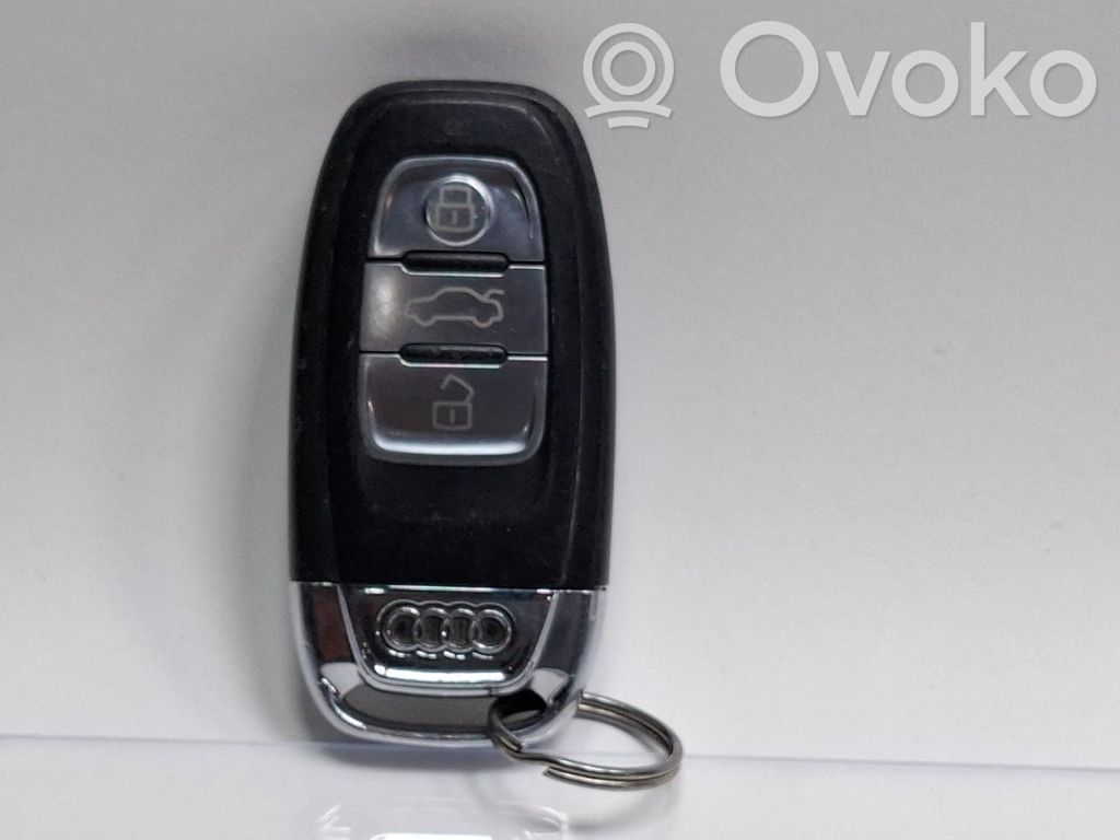 Audi A4 S4 B8 8K Virta-avain/kortti 