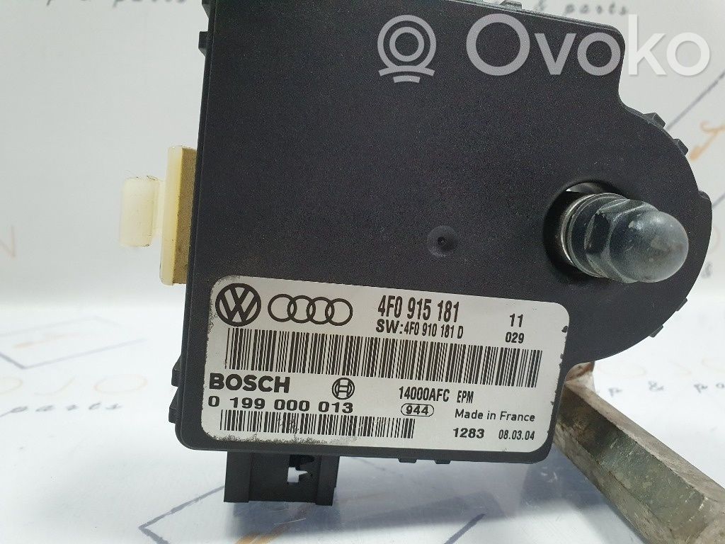 Audi A6 S6 C6 4F Moduł sterowania ładowania akumulatora 