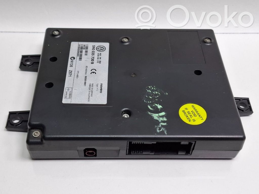 Volkswagen Touareg I Bluetooth control unit module 