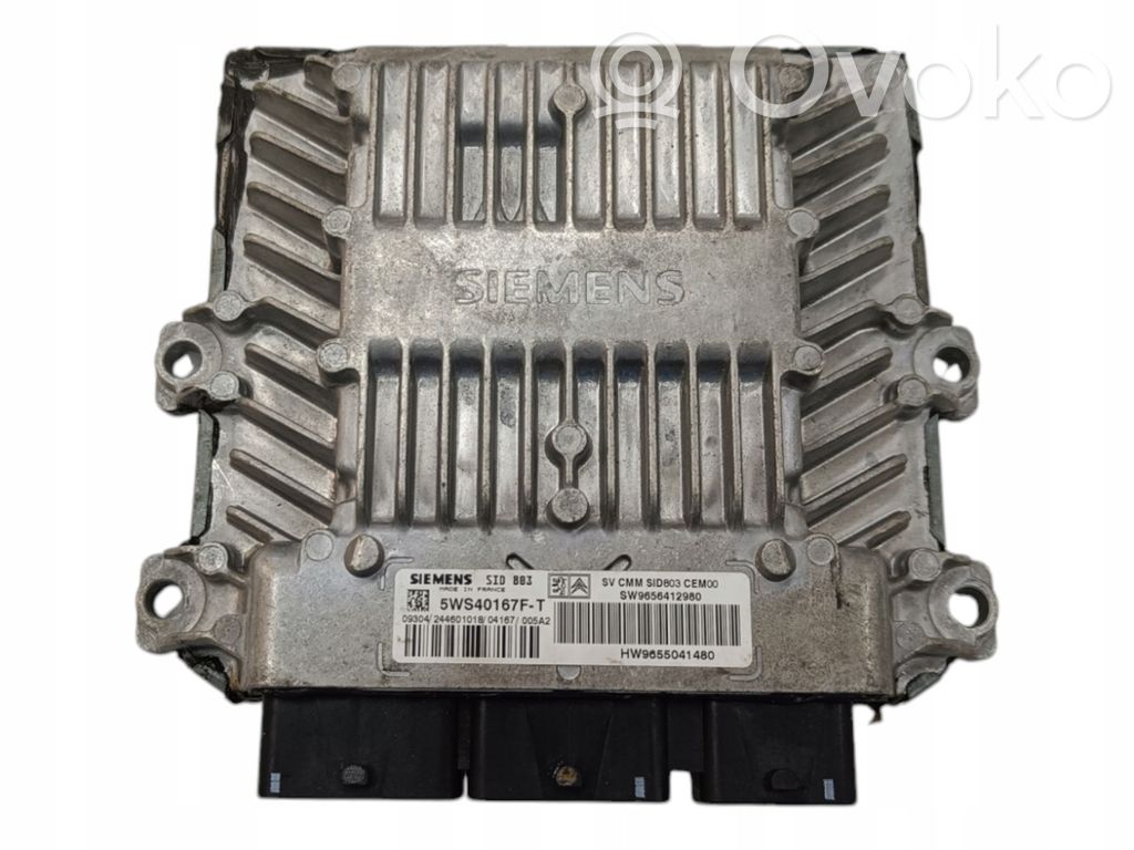 Peugeot 407 Engine control unit/module 