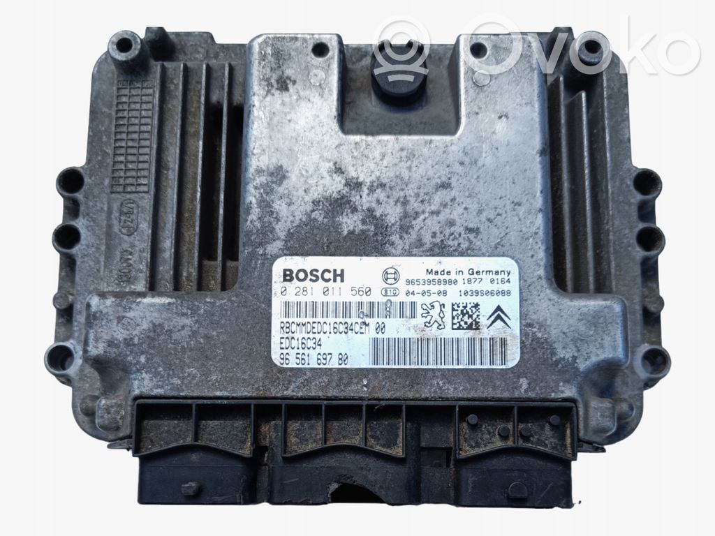 Peugeot 206 Engine control unit/module 