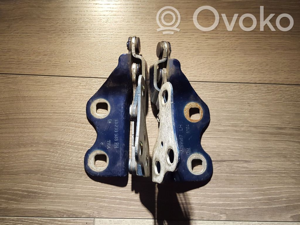 Opel Meriva A Engine bonnet/hood hinges 