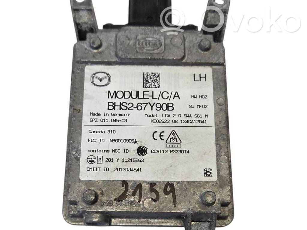 Mazda 3 II Blind spot module 