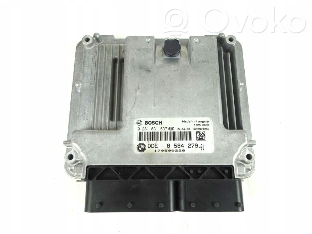 BMW 3 F30 F35 F31 Komputer / Sterownik ECU silnika 