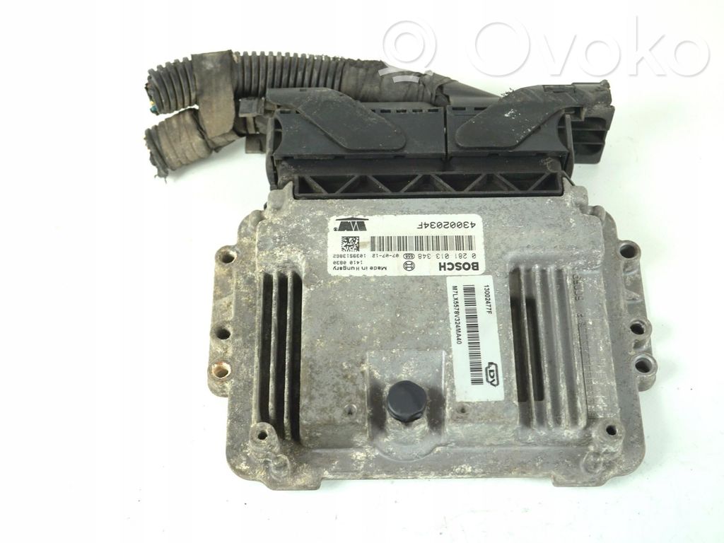 Unidad de control/módulo ECU del motor   0281013348