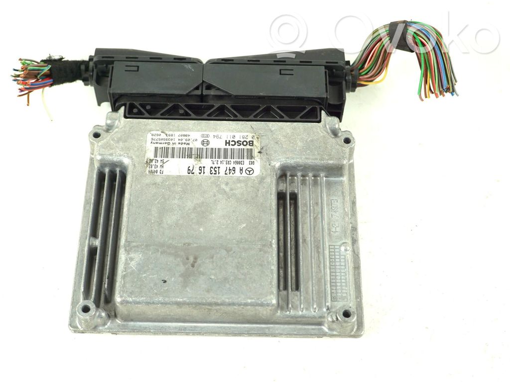 Mercedes-Benz E W211 Engine control unit/module ECU 