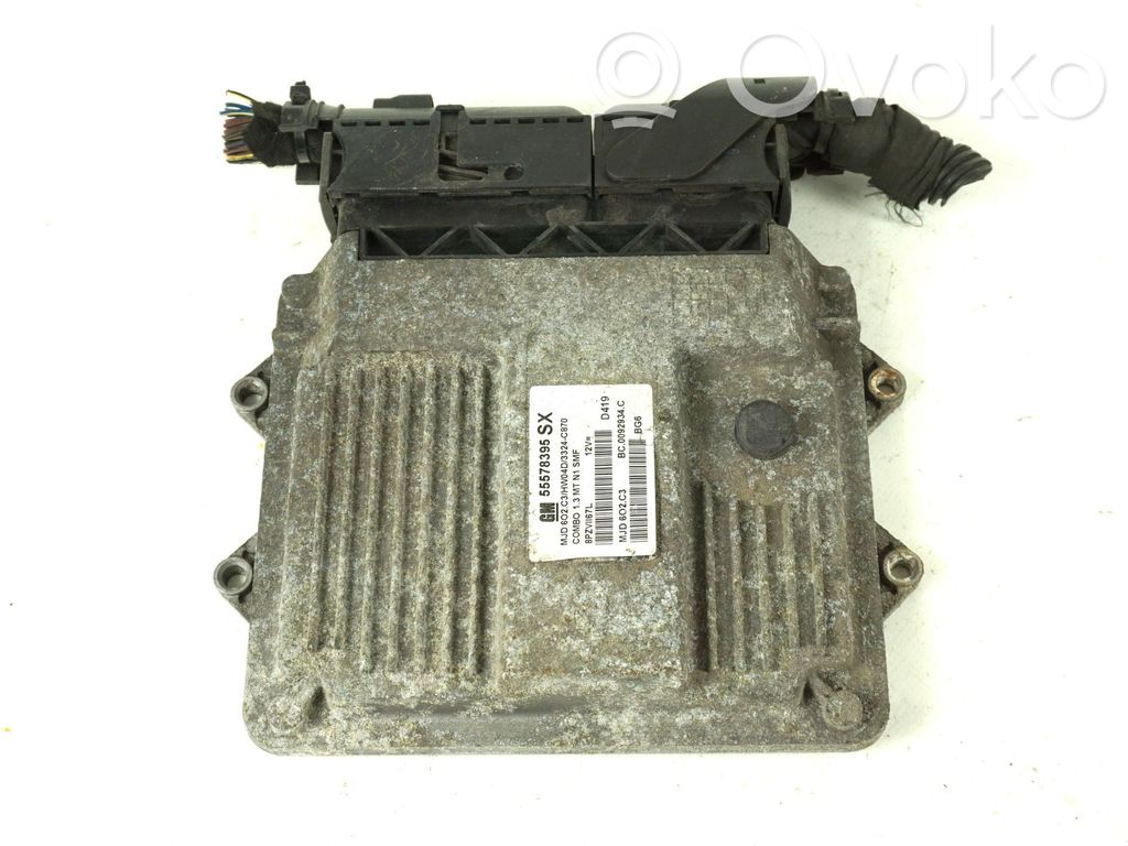 Engine control unit/module ECU   55578395,55578395,MJD,602C3,6O2C3,CDTI,MJD,MJD602C3