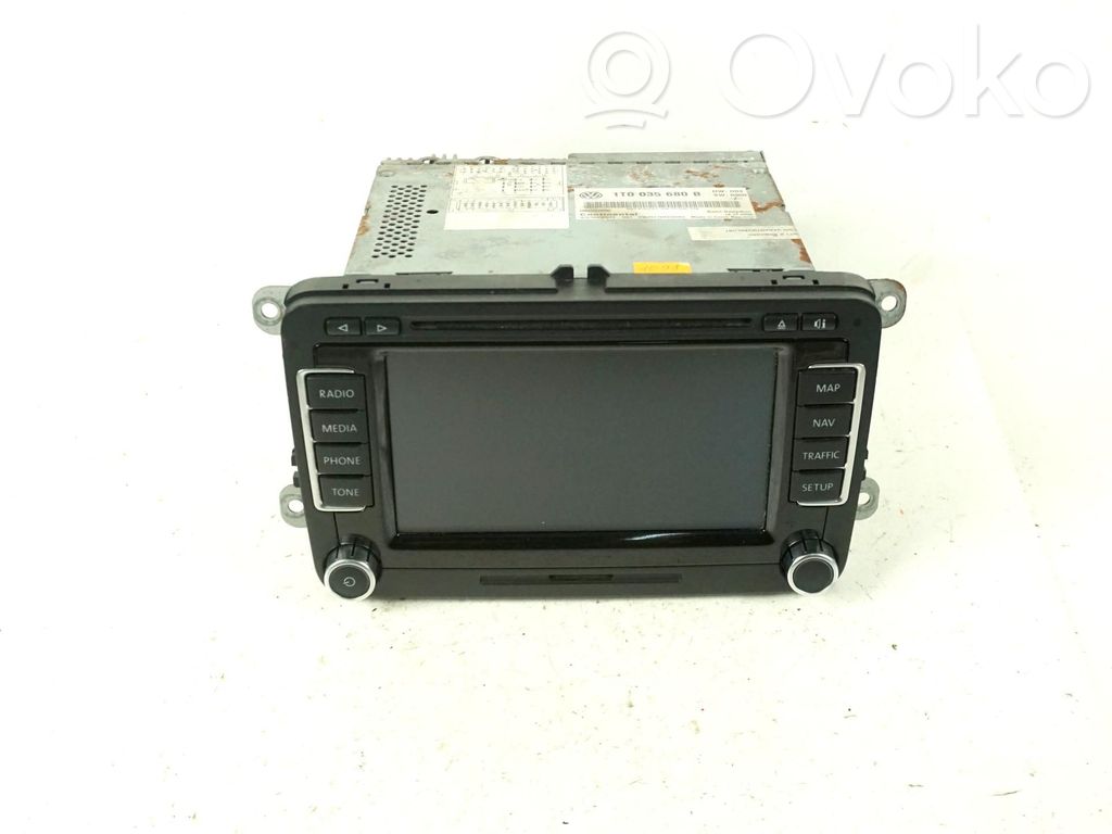 Volkswagen Touran I Panel / Radioodtwarzacz CD/DVD/GPS 
