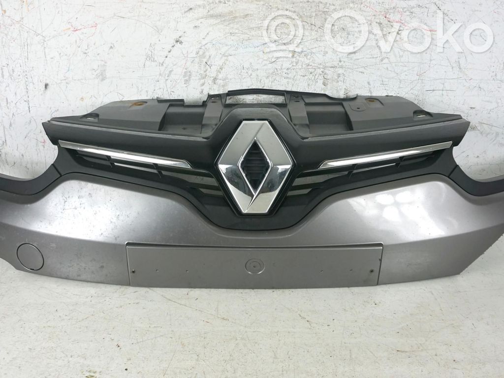 Renault Megane III Etupuskurin ylempi jäähdytinsäleikkö 