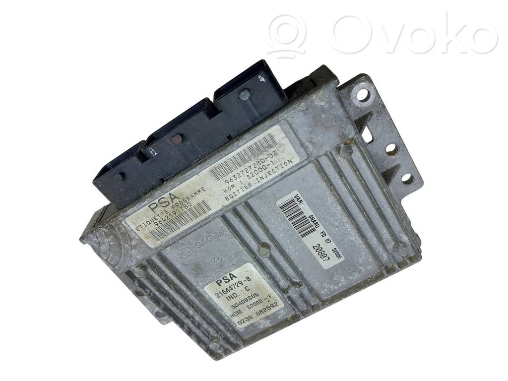 Citroen Xsara Picasso Engine control unit/module 
