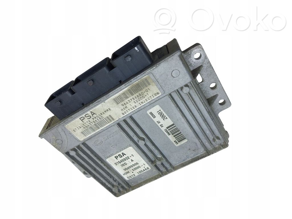 Citroen Xsara Picasso Engine control unit/module 