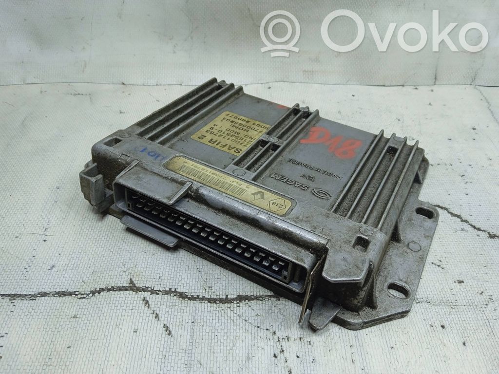 Renault Clio II Engine control unit/module 