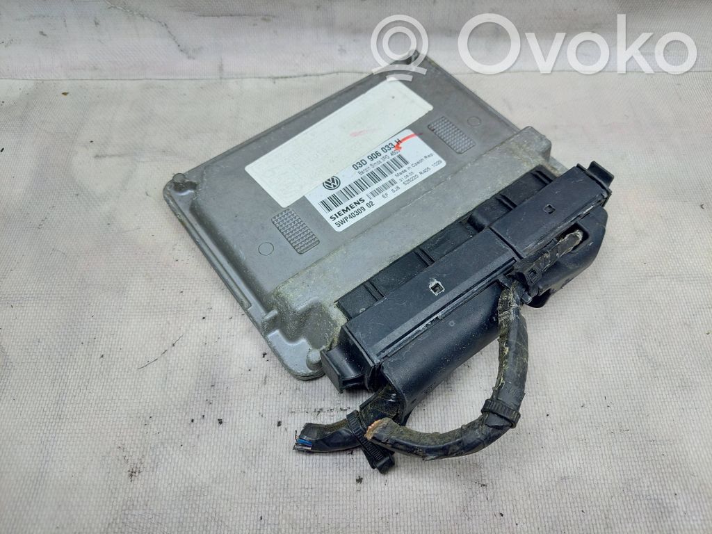 Engine control unit/module   03D906033H,5WP4030902