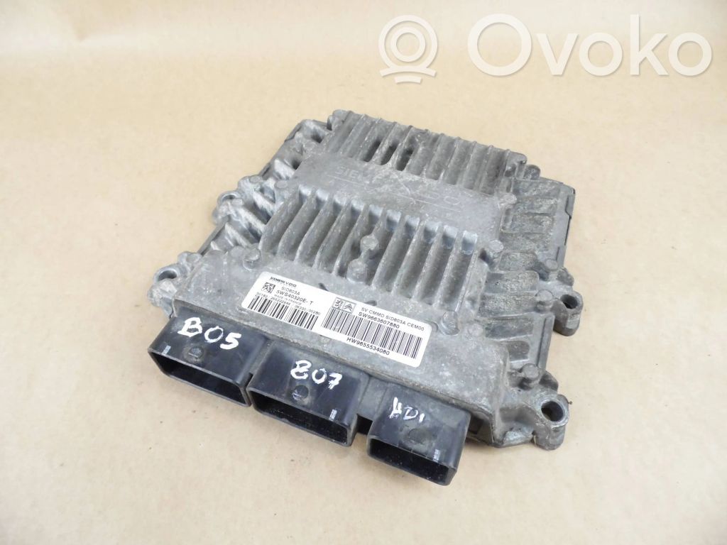 Peugeot 807 Engine control unit/module 