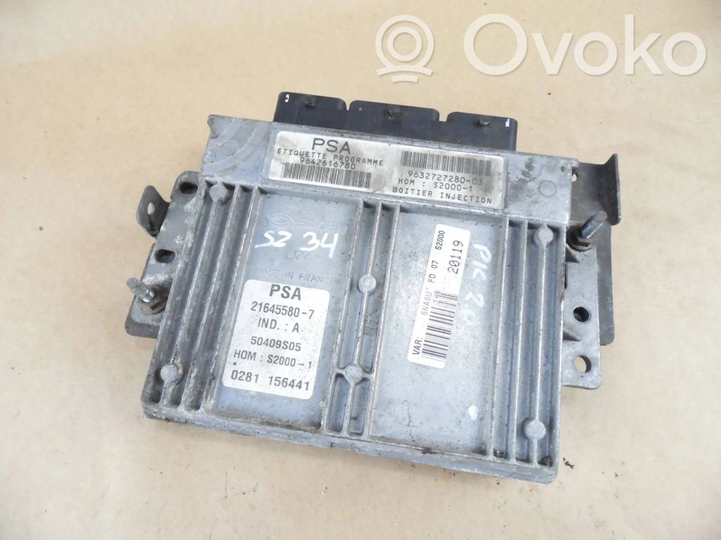 Citroen Xsara Picasso Engine control unit/module 