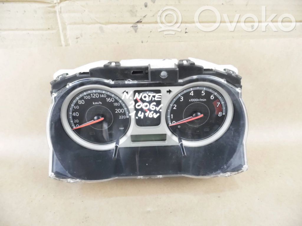 Nissan Note (E11) Speedometer (instrument cluster) 