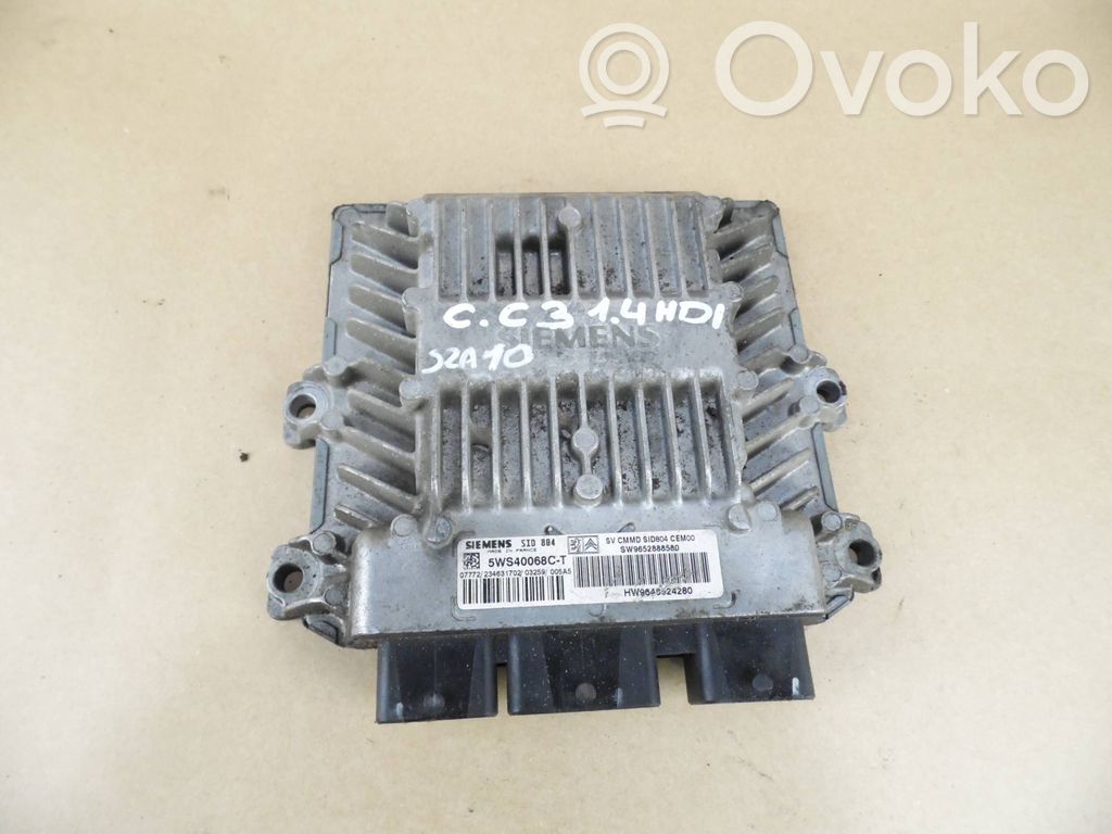 Citroen C3 Engine control unit/module 