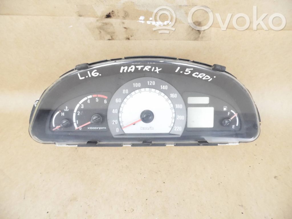 Hyundai Matrix Speedometer (instrument cluster) 