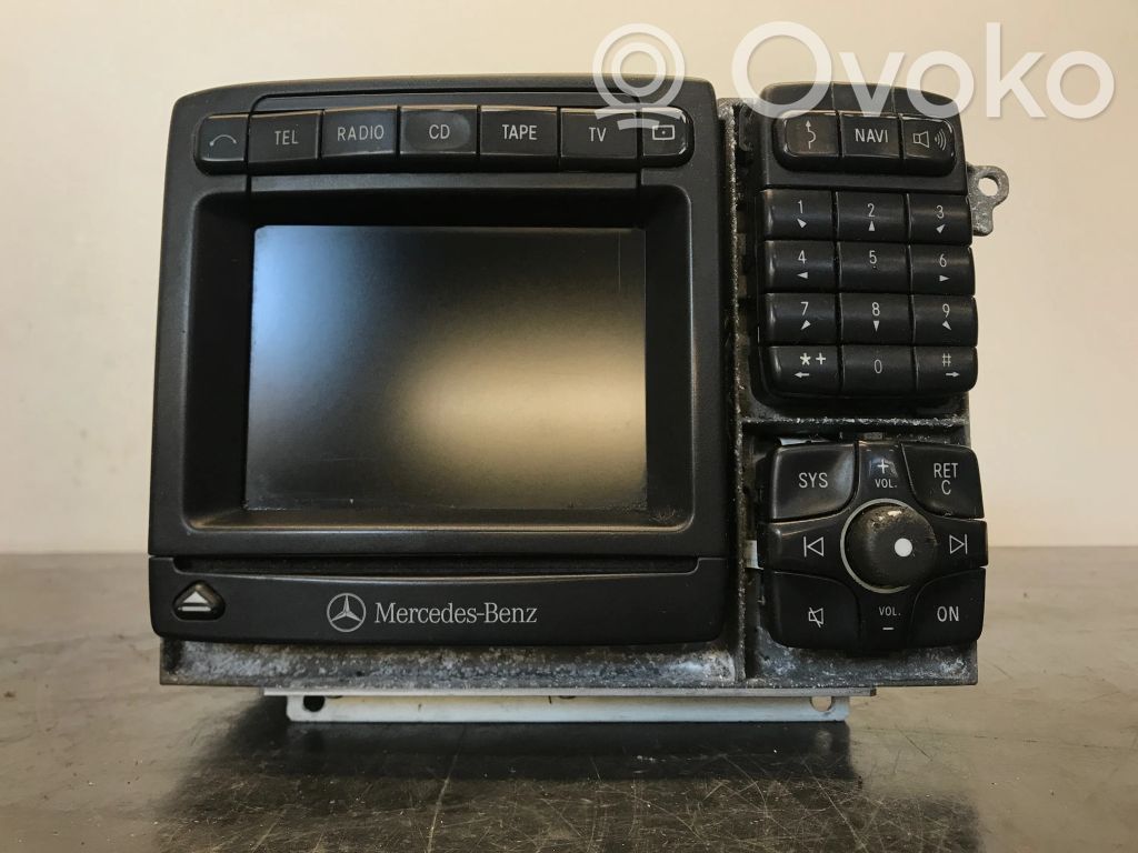 Mercedes-Benz S W220 Unidad delantera de radio/CD/DVD/GPS 