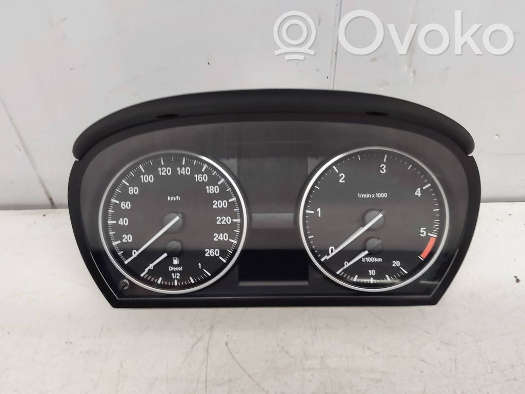 BMW 3 E90 E91 Speedometer (instrument cluster) 