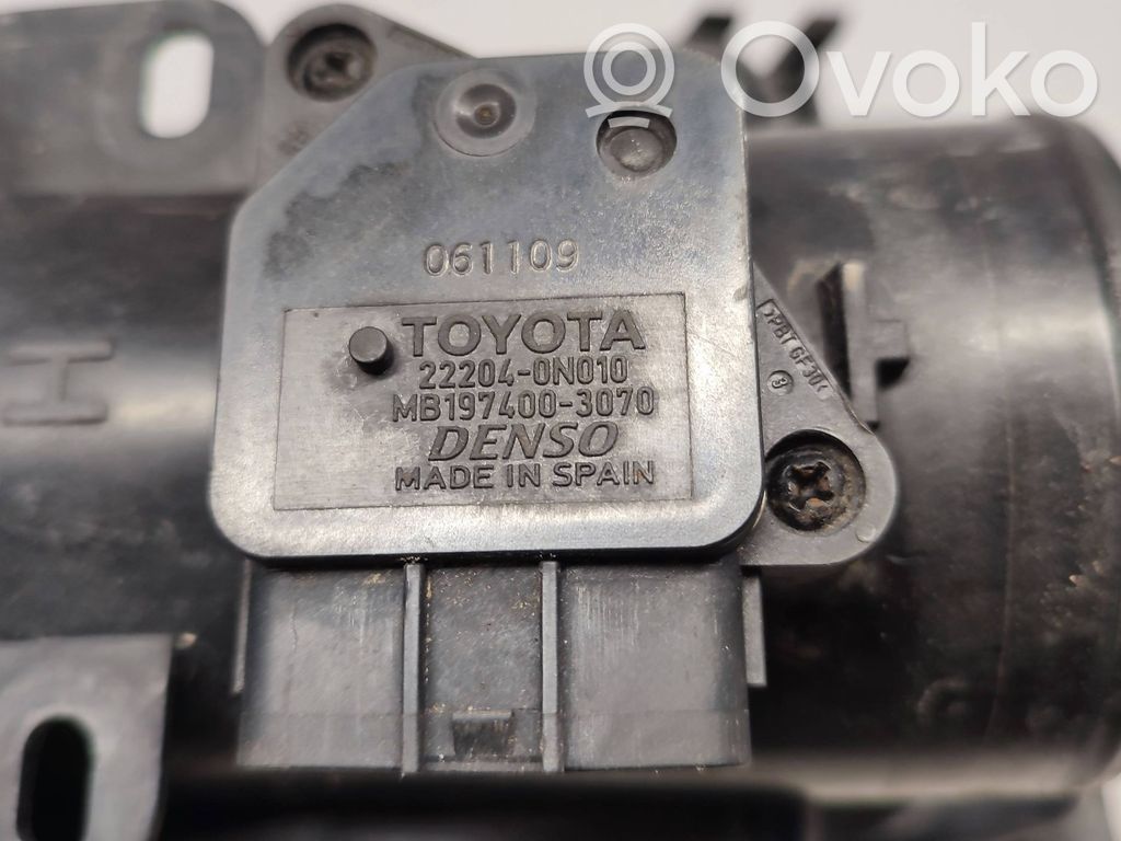 Toyota Corolla Verso E121 Air filter box 