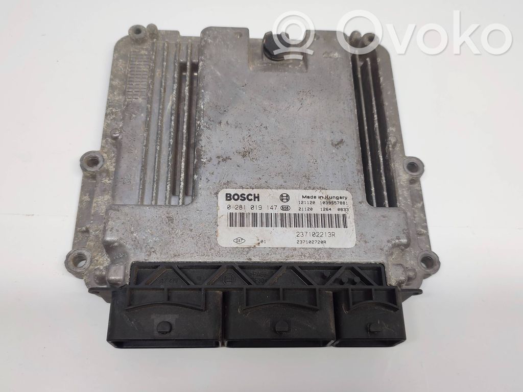 Engine control unit/module   237102213R,0281019147,237102720R