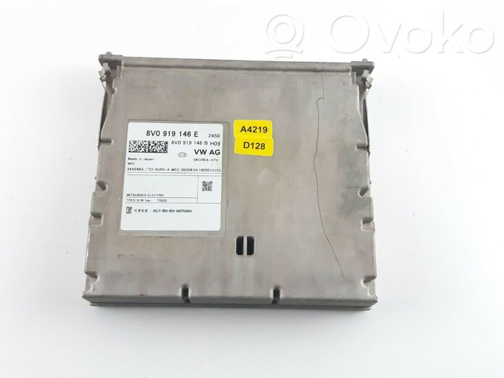 Audi A6 S6 C7 4G Module de contrôle vidéo 