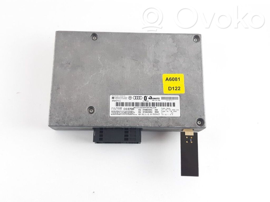 Audi A4 S4 B8 8K Bluetooth modulis 
