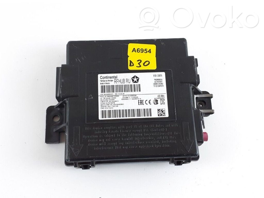 Chrysler Pacifica Keyless (KESSY) go control unit/module 