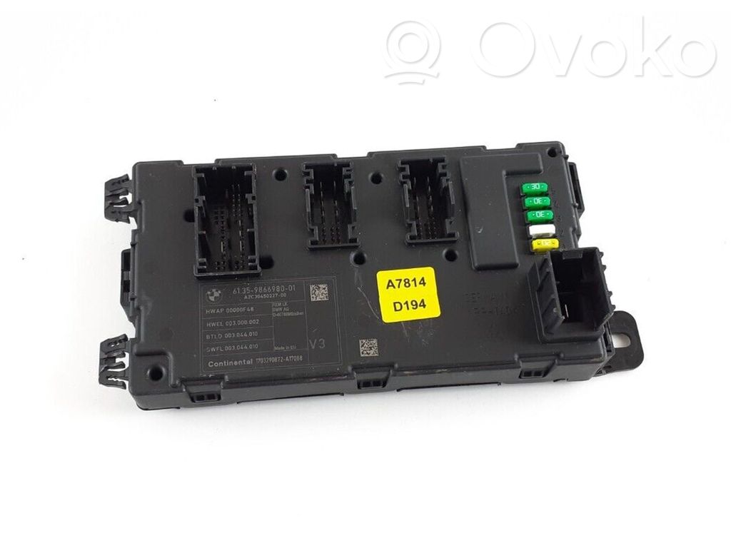BMW 4 F36 Gran coupe Comfort/convenience module 