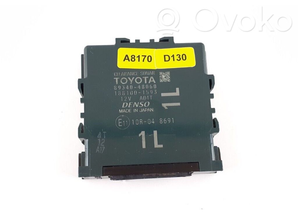 Lexus RX 450H Parking PDC control unit/module 
