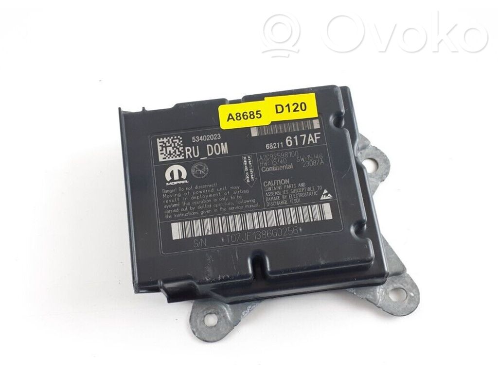 Chrysler Pacifica Airbag control unit/module 