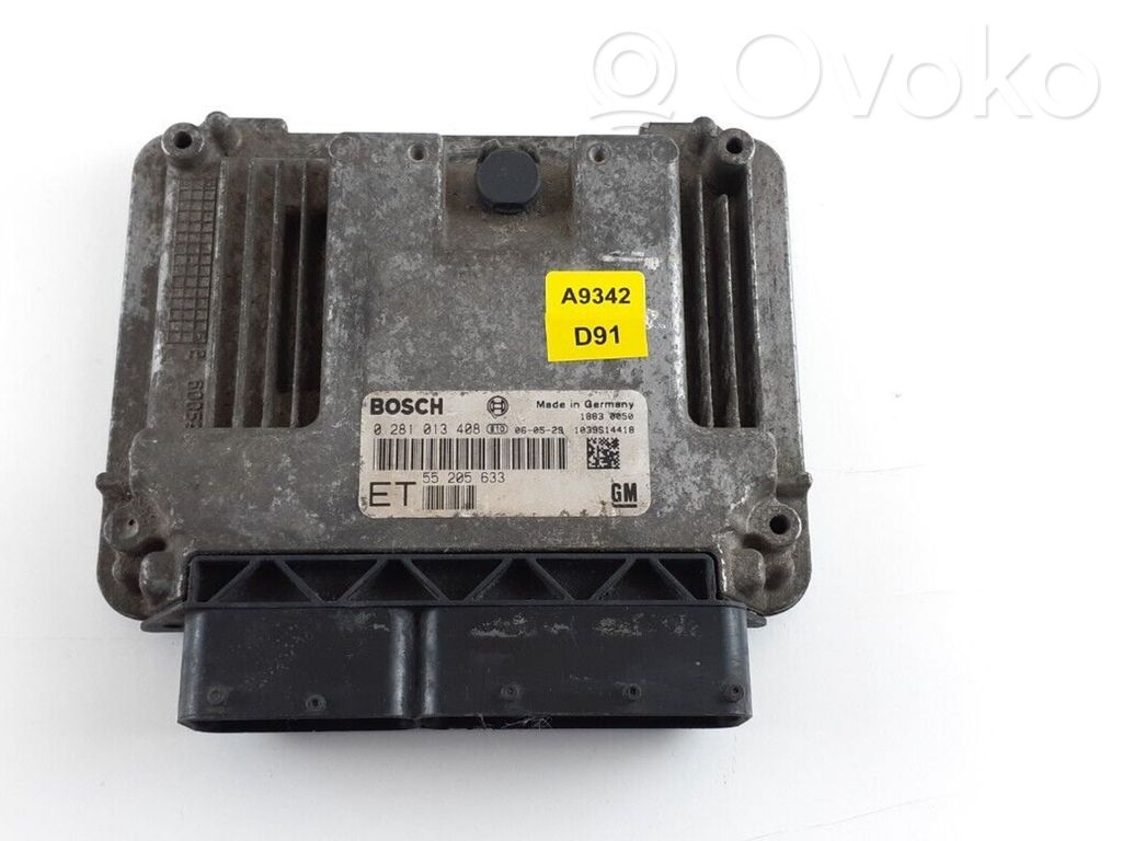 Opel Vectra C Engine control unit/module 