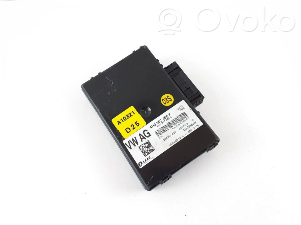 Audi A8 S8 D4 4H Gateway control module 