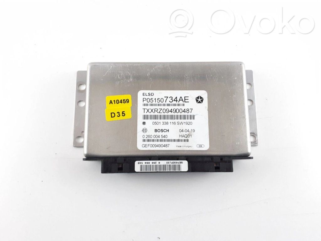 Jeep Grand Cherokee Transfer box differential control unit 