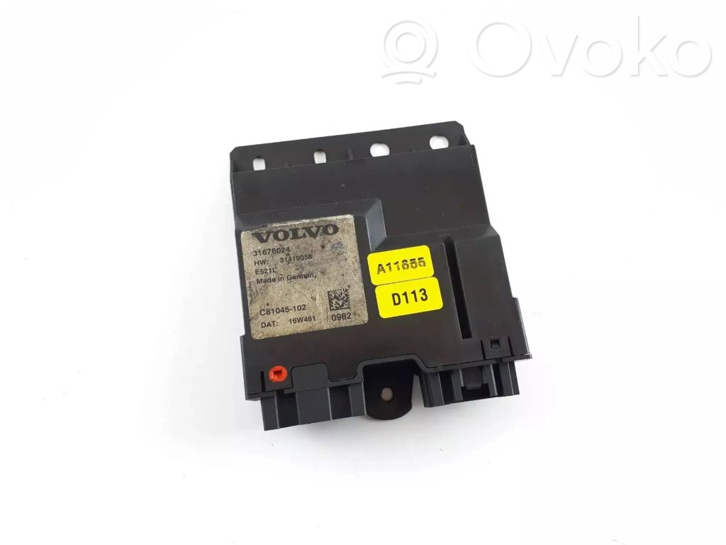 Volvo S90, V90 Tailgate/trunk control unit/module 