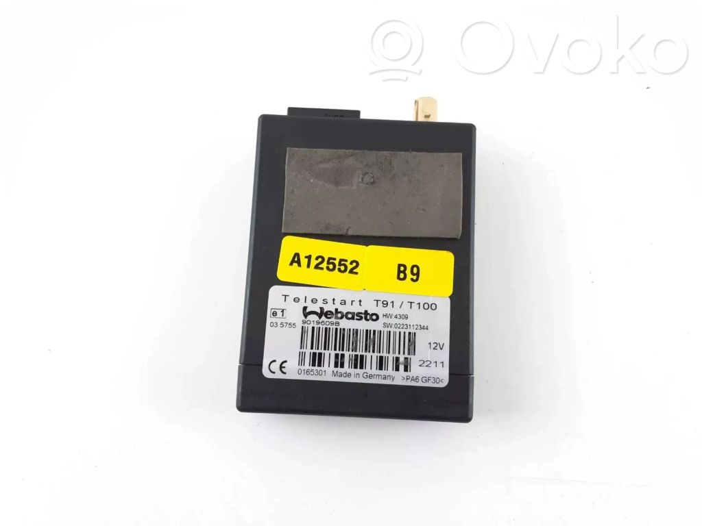 Audi Q7 4L Auxiliary heating control unit/module 