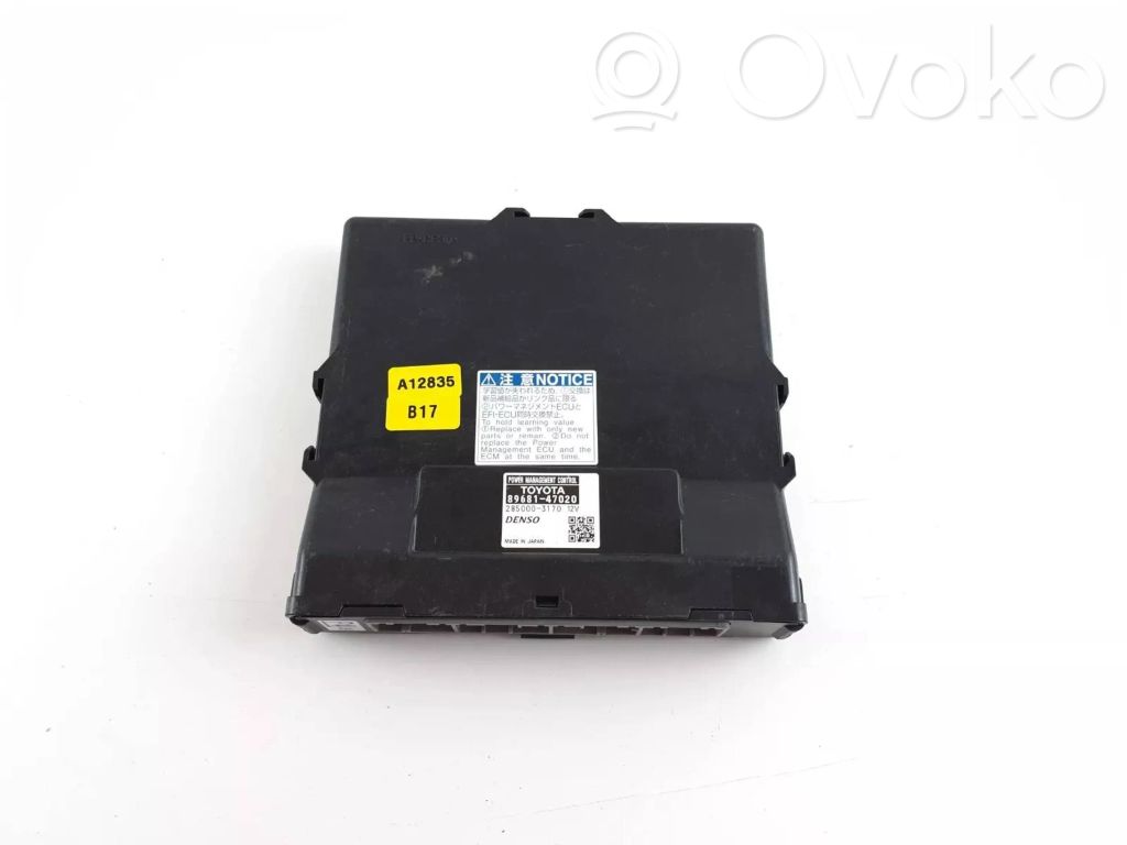 Toyota Prius+ (ZVW40) Engine control unit/module ECU 