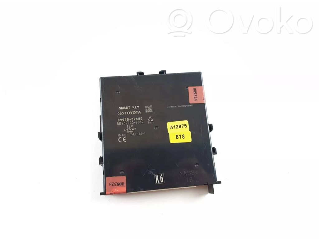 Toyota Auris E210 Keyless (KESSY) go control unit/module 