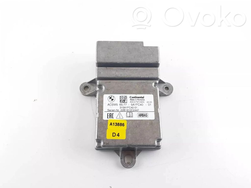 BMW 5 G30 G31 G38 Airbag control unit/module 