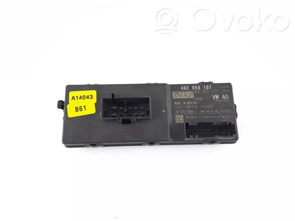 Audi Q4 Sportback e-tron Tailgate/trunk control unit/module 